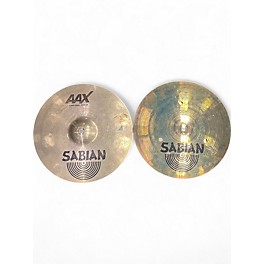 Used SABIAN 14in AAX Fast Hi Hat Pair Cymbal