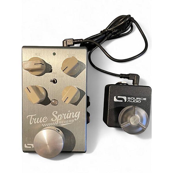 Used Source Audio True Spring Effect Pedal