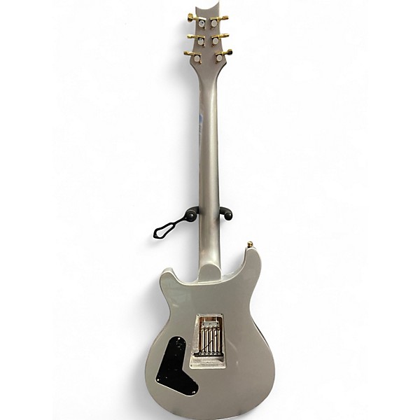 Used Miscellaneous PRS Style Metallic Silver Solid Body Electric Guitar