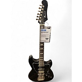 Used Guild SURFLINER DELUXE Black Solid Body Electric Guitar