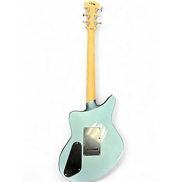 Used D'Angelico Bedford ssh silver blue Hollow Body Electric Guitar