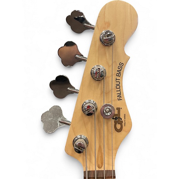 Used G&L Fallout BASS Black Electric Bass Guitar
