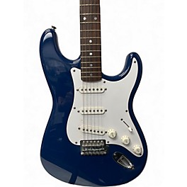 Used Squier Affinity Stratocaster Blue Solid Body Electric Guitar