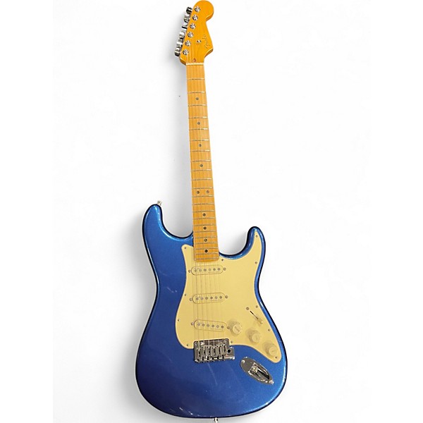 Used 2022 Fender American Ultra Stratocaster COBRA BLUE Solid Body Electric Guitar