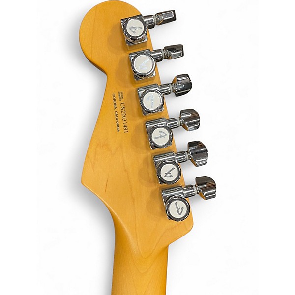 Used 2022 Fender American Ultra Stratocaster COBRA BLUE Solid Body Electric Guitar