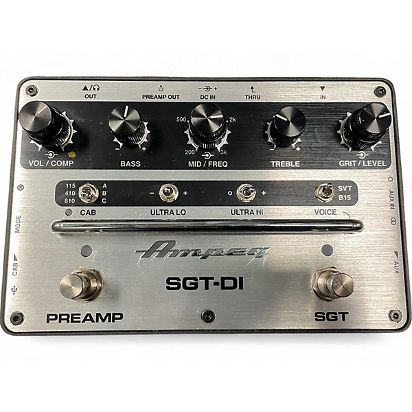 Used Ampeg SGTDI Bass Effect Pedal