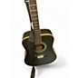 Used Ibanez LS300 Green Acoustic Guitar