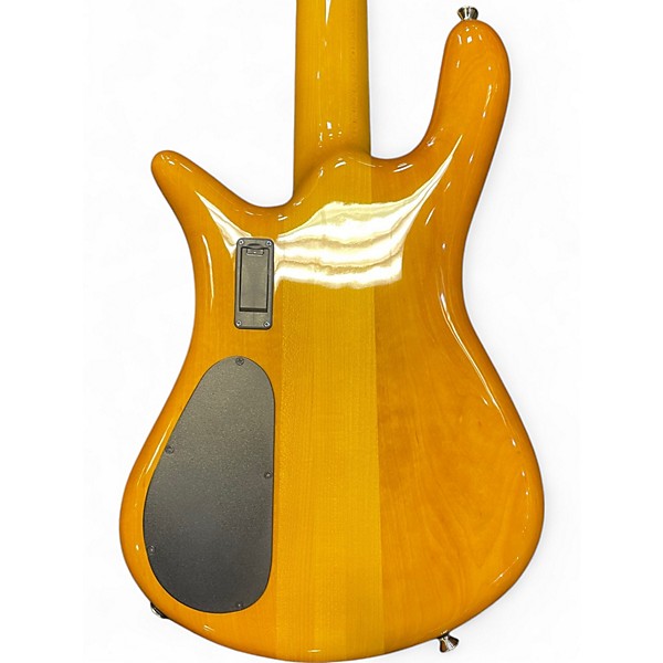 Used Spector EURO 5 LT GLOSS TIGER EYE Electric Bass Guitar
