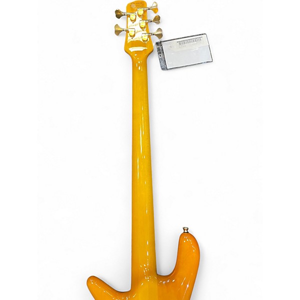 Used Spector EURO 5 LT GLOSS TIGER EYE Electric Bass Guitar