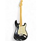 Used 2003 Fender AMERICAN TEXAS SPECIAL Black and White Solid Body Electric Guitar thumbnail