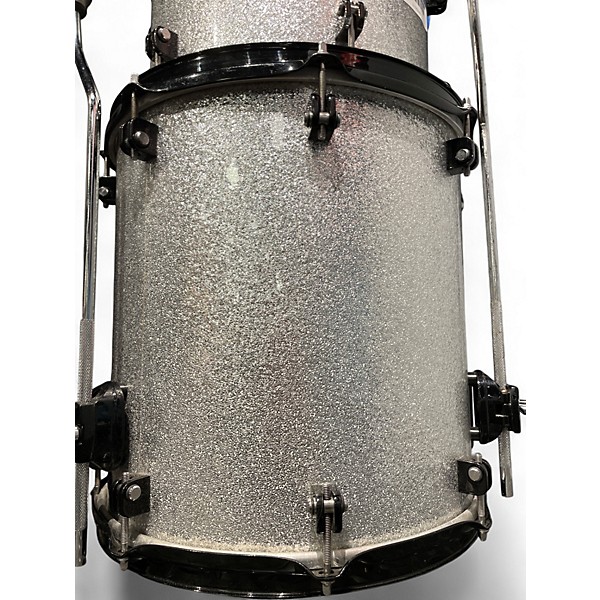 Used GMS 3 Piece SE SERIES Silver Sparkle Drum Kit