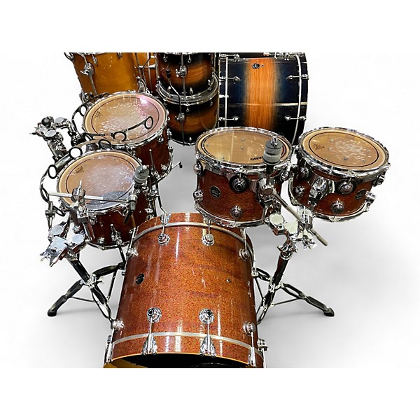 Vintage 1997 DW 5 Piece Collector's Series GYPSY RED Drum Kit