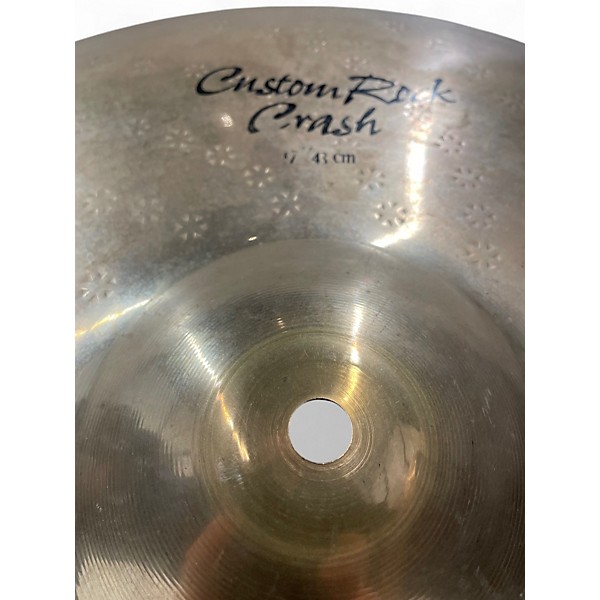 Used Zildjian 17in Z Custom Rock Crash Cymbal