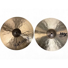 Used SABIAN 14in HHX Complex Medium Hats Set Cymbal