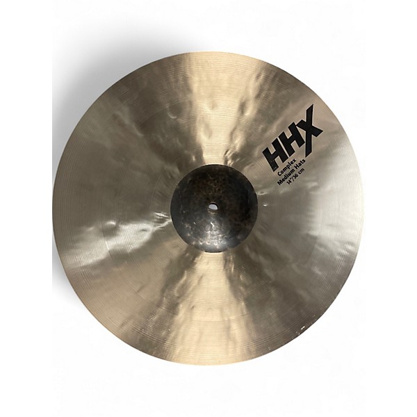 Used SABIAN 14in HHX Complex Medium Hats Set Cymbal