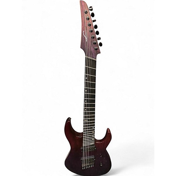 Used Legator Ninja N7FP PURPLE Solid Body Electric Guitar