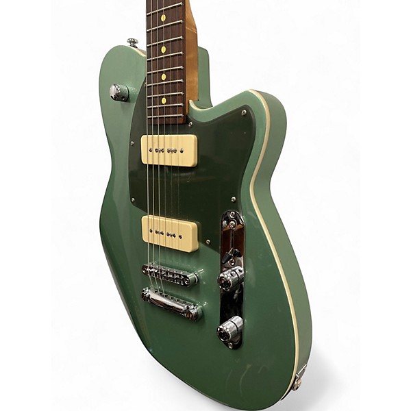 Used Reverend CHARGER 290 metallic alpine Solid Body Electric Guitar