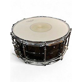 Used Pork Pie 14in 14" Big black Black Chrome Drum
