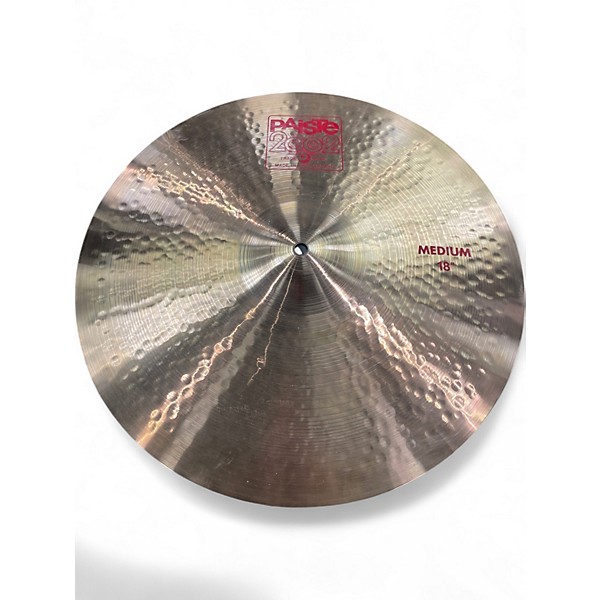 Used Paiste 18in 2002 Crash Cymbal,Specials : American Fashion Style Bags On Sale
