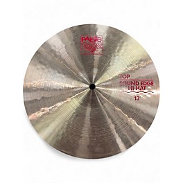 Used Paiste 13in Sound Edge Hi Hat Top Cymbal