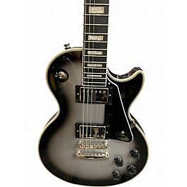 Used Epiphone Les Paul Custom Silverburst Solid Body Electric Guitar