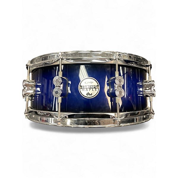 Used PDP by DW 7 Piece Concept Series Blue Drum Kit