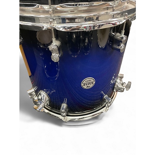 Used PDP by DW 7 Piece Concept Series Blue Drum Kit