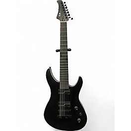 Used Fujigen JMY72ASHE 7-String OPEN PORE BLACK Solid Body Electric Guitar