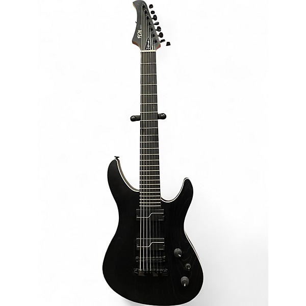 Used Fujigen JMY72ASHE 7-String OPEN PORE BLACK Solid Body