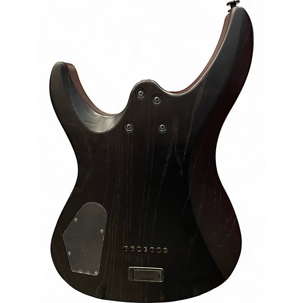 Used Fujigen JMY72ASHE 7-String OPEN PORE BLACK Solid Body Electric Guitar