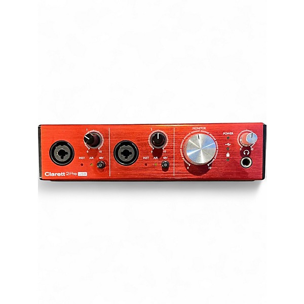 Used Focusrite Clarett 2Pre Audio Interface,Specials : American Fashion Style Bags On Sale