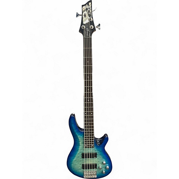 Used Schecter Guitar Research C5 PLUS Blue Electric Bass Guitar,New Products : American Fashion Style Bags On Sale