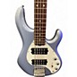 Used Sterling by Music Man STINGRAY 5 Ice Blue Metallic Electric Bass Guitar