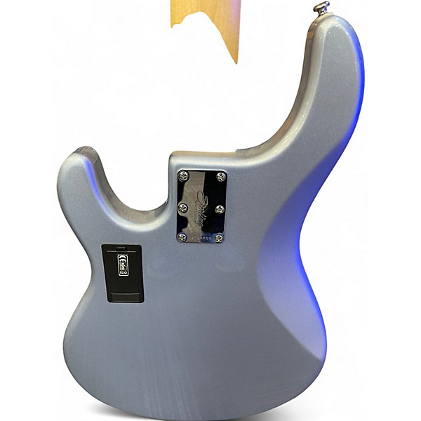Used Sterling by Music Man STINGRAY 5 Ice Blue Metallic Electric Bass Guitar