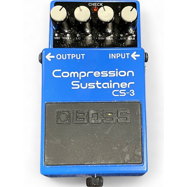 Used BOSS CS3 Compressor Sustainer Effect Pedal