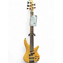 Used Ibanez SR655 Natural Electric Bass Guitar