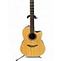 Used Ovation Balladeer Special S771 Natural Acoustic Electric Guitar