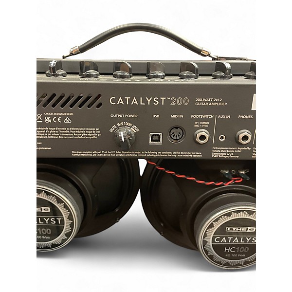 Used Line 6 catalyst 200 Guitar Combo Amp