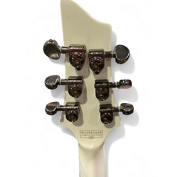 Used Schecter Guitar Research C1 FR Special White Solid Body Electric Guitar