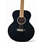 Used Dean EAB AE Black Acoustic Bass Guitar