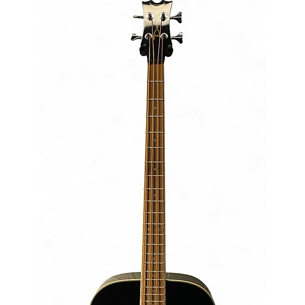 Used Dean EAB AE Black Acoustic Bass Guitar