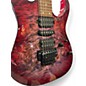 Used Ibanez RG470 RED FLAME BURST Solid Body Electric Guitar