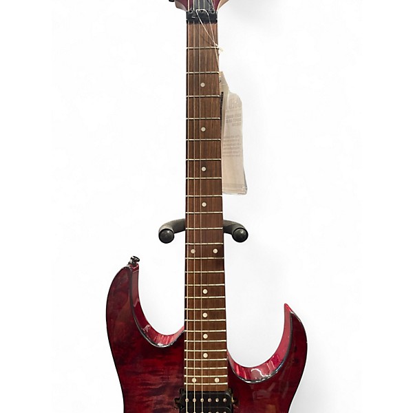 Used Ibanez RG470 RED FLAME BURST Solid Body Electric Guitar