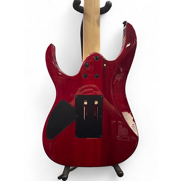 Used Ibanez RG470 RED FLAME BURST Solid Body Electric Guitar
