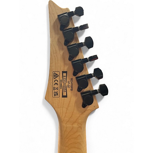 Used Ibanez RG470 RED FLAME BURST Solid Body Electric Guitar