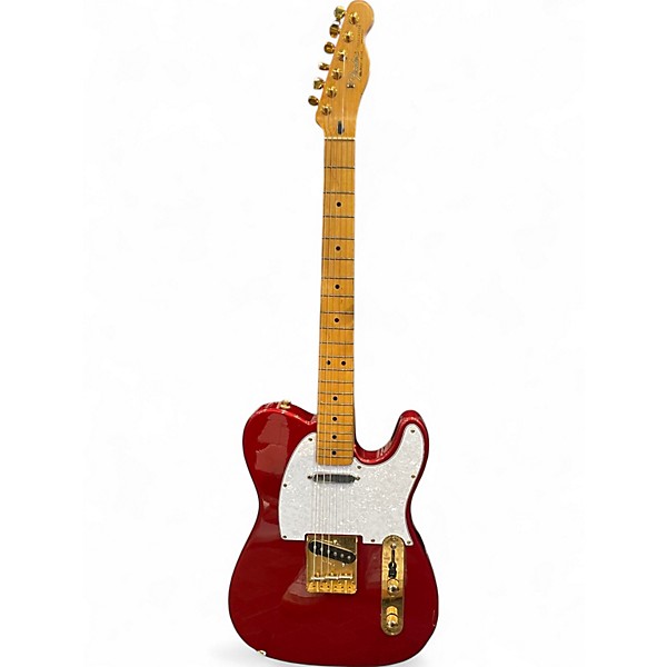 Used Fender Mod Shop Telecaster Candy Apple Red Solid Body Electric Guitar