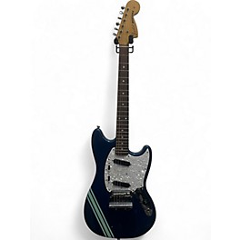 Used Fender Mustang Blue Solid Body Electric Guitar