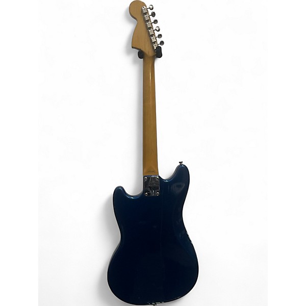 Used Fender Mustang Blue Solid Body Electric Guitar