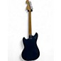 Used Fender Mustang Blue Solid Body Electric Guitar