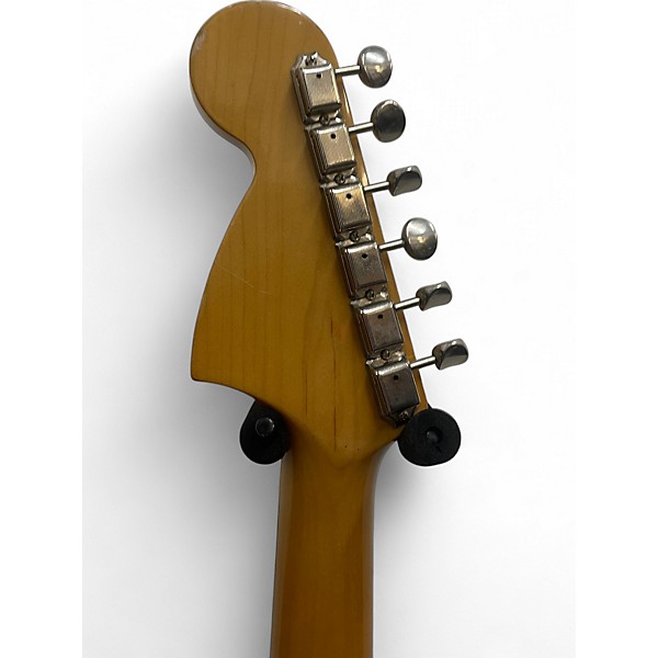 Used Fender Mustang Blue Solid Body Electric Guitar